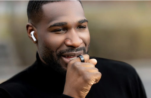 Orukka P2P Payment Ring — Black